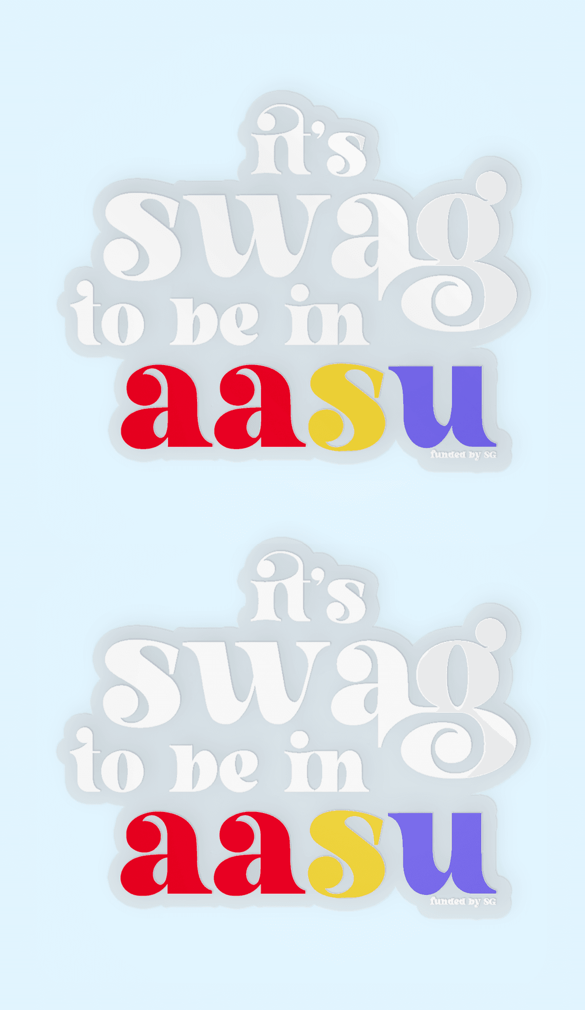 AASU Swag Sticker // 2021