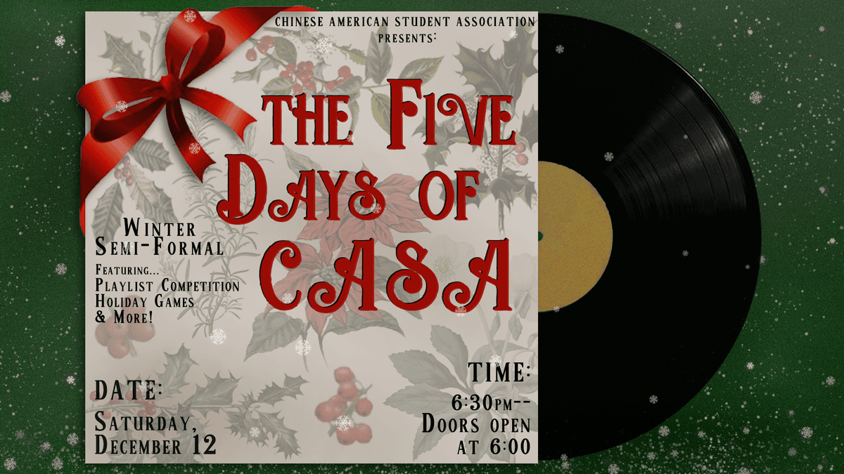 The Five Days of Casa, Winter Semi-Formal // 2020