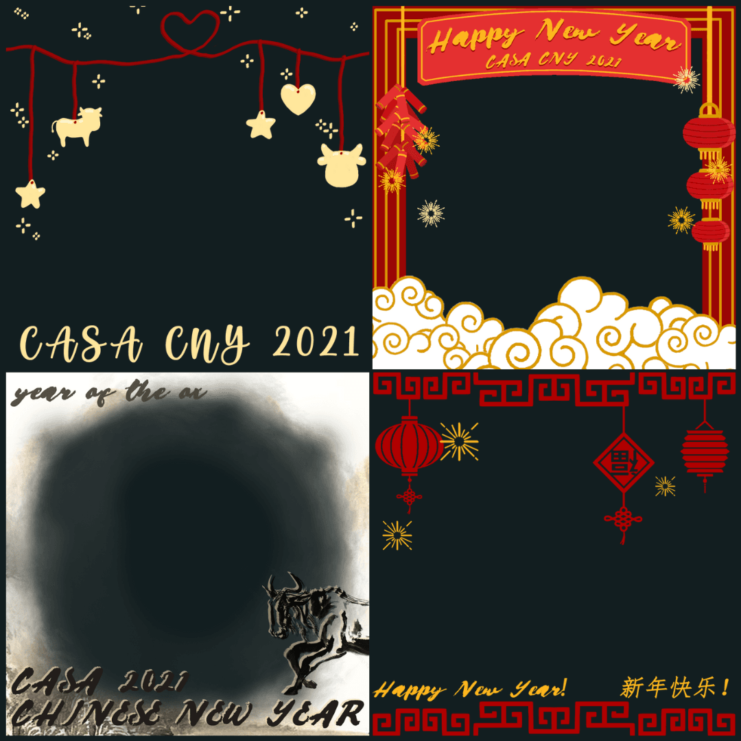 CASA Lunar New Year: Photobooth Filters // 2021